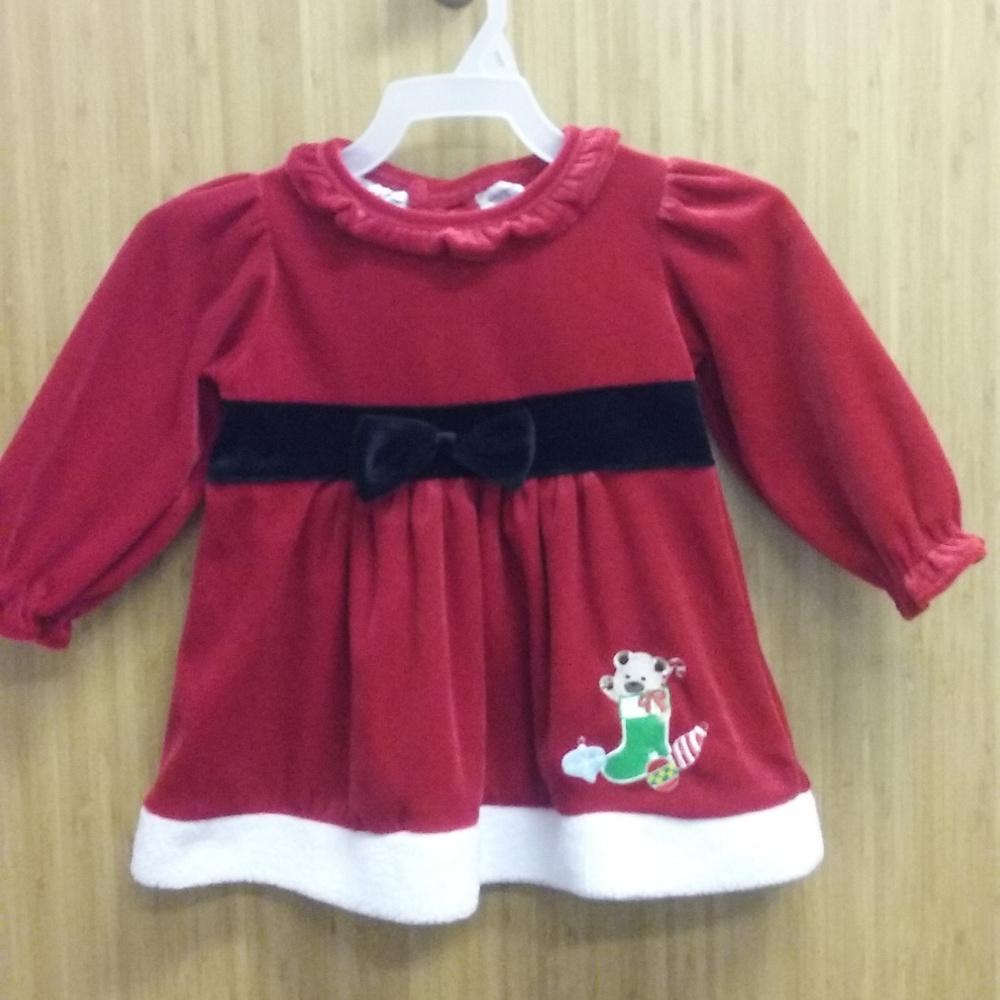 Infant Girl Christmas Dress by Scooters 3/6 Months